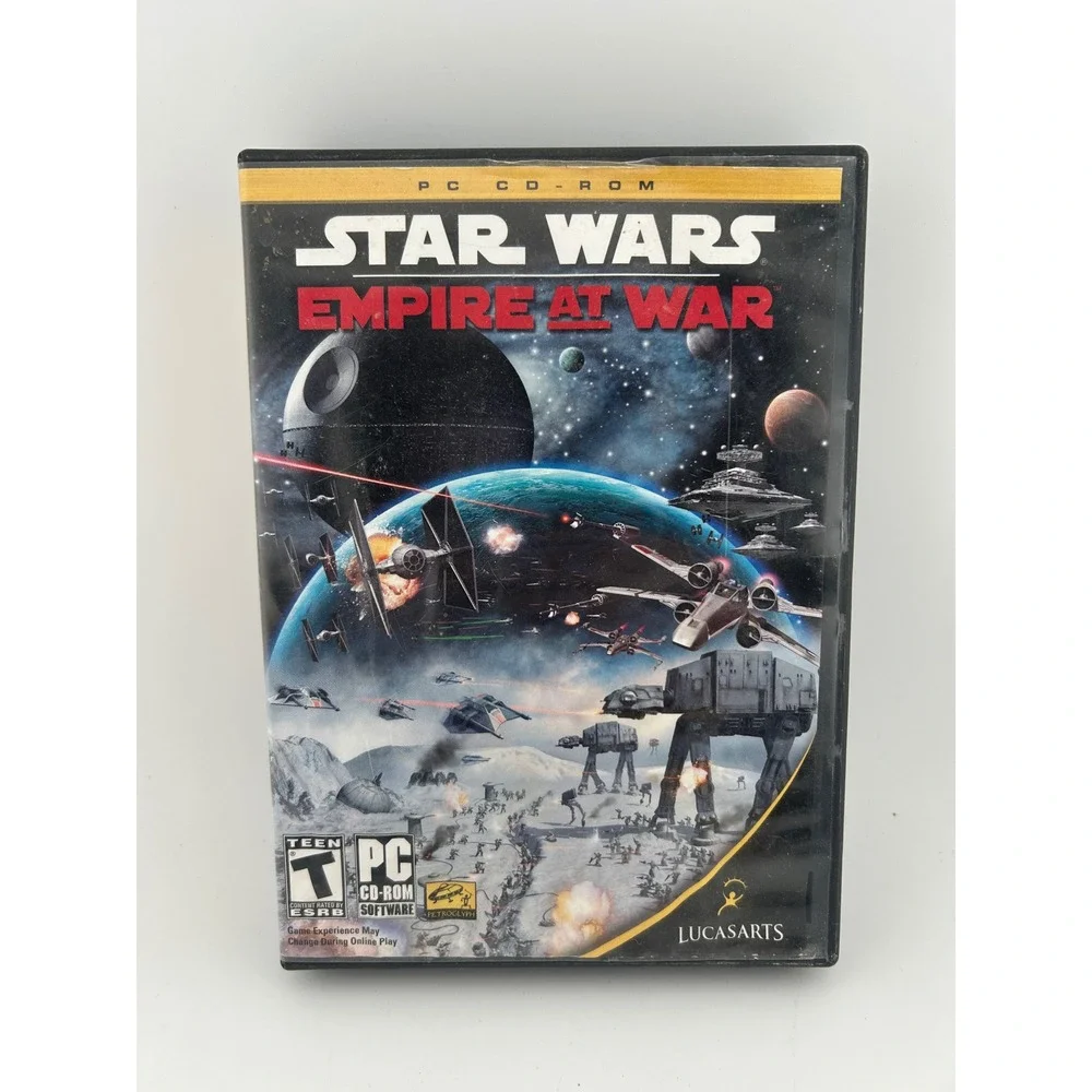 Star Wars Empire at War PC CD-ROM‎ LucasArts Strategy Game